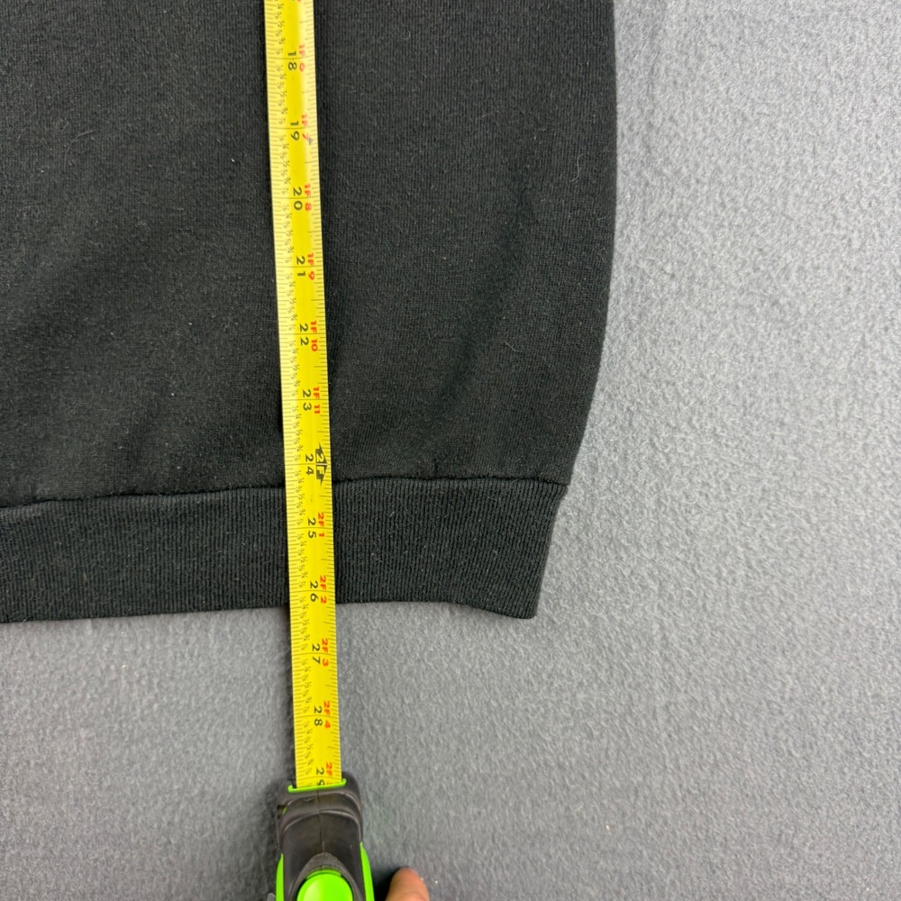 Vintage Indiants Sweatshirt Mens XL Black Mingo 80s Made USA Raglan Native Tribe - Picture 8 of 9